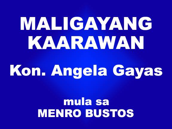 MALIGAYANG KAARAWAN 